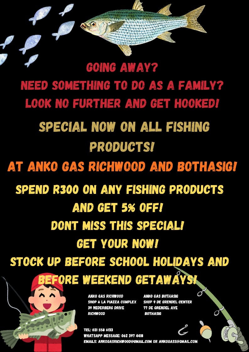 Anko Gas - Fishing Specials Anko Gas - Fishing Specials